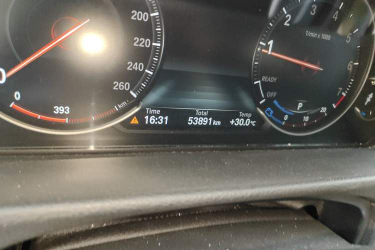 Used BMW 3 Series 2019 320Li M Sport Night Edition Odometer Close Up