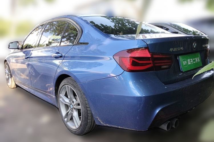 Used BMW 3 Series 2019 320Li M Sport Night Edition Rear Left 45 Deg