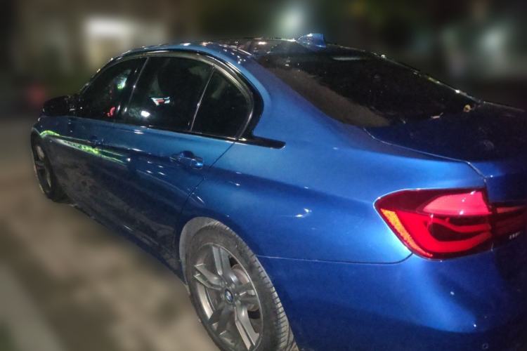 Used BMW 3 Series 2019 320Li M Sport Night Edition Rear Left 45 Deg