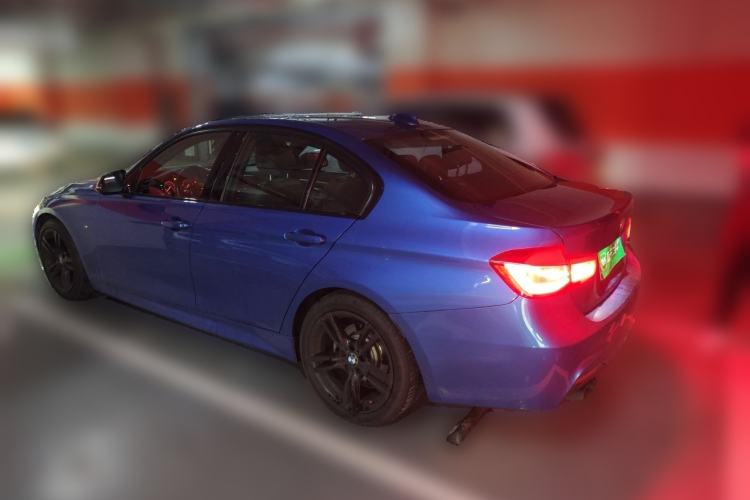Used BMW 3 Series 2019 320i M Sport Night Edition Rear Left 45 Deg
