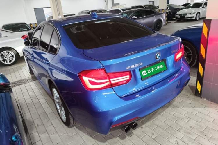 Used BMW 3 Series 2019 320i M Sport Package Rear Left 45 Deg