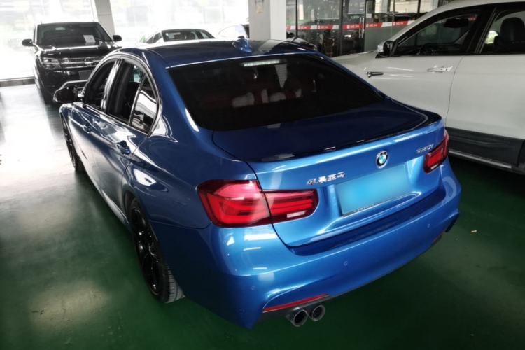Used BMW 3 Series 2019 320i M Sport Night Edition Rear Left 45 Deg