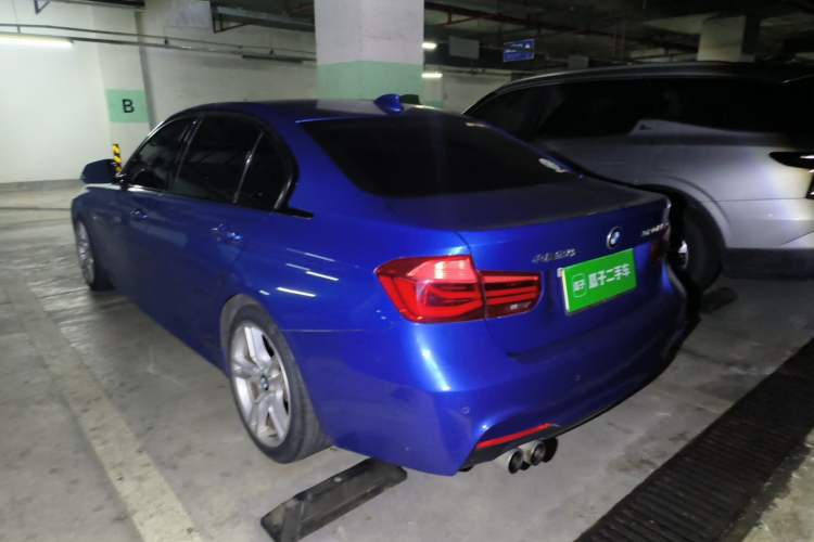 Used BMW 3 Series 2019 320Li M Sport Package Rear Left 45 Deg