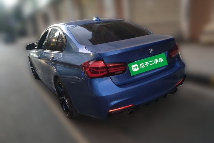 Used BMW 3 Series 2019 320i M Sport Night Edition Rear Left 45 Deg