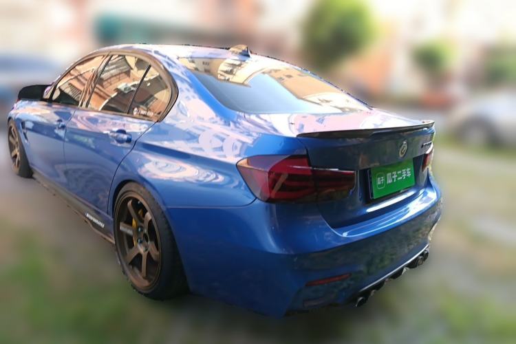 Used BMW 3 Series 2019 320i M Sport Night Edition Rear Left 45 Deg