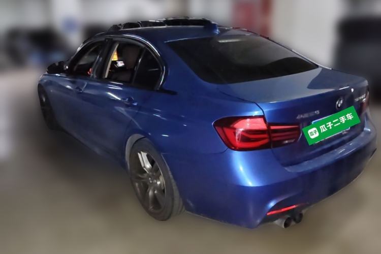 Used BMW 3 Series 2019 320Li M Sport Night Edition Rear Left 45 Deg
