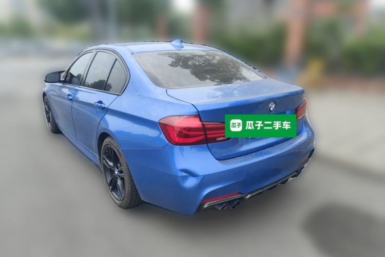 Used BMW 3 Series 2019 320i M Sport Night Edition Rear Left 45 Deg