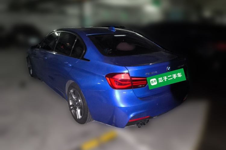Used BMW 3 Series 2019 320Li M Sport Night Edition Rear Left 45 Deg