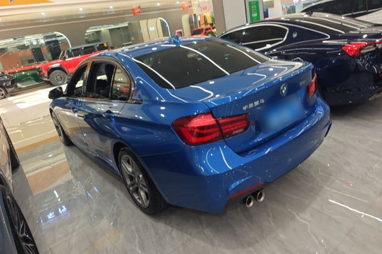 Used BMW 3 Series 2019 320Li M Sport Night Edition Rear Left 45 Deg