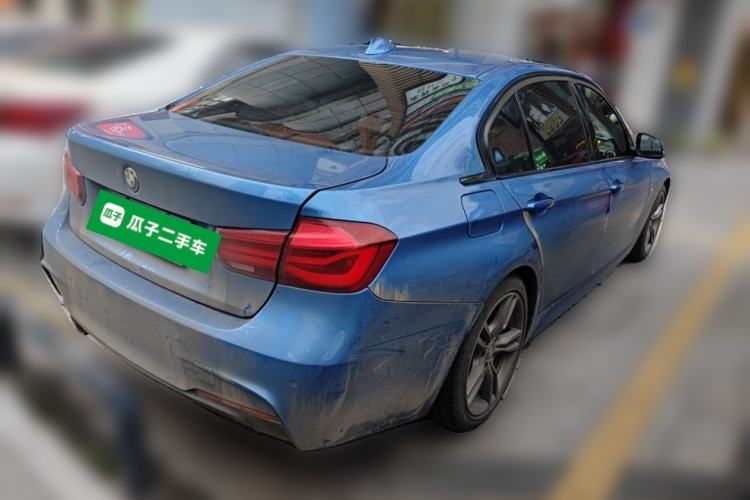 Used BMW 3 Series 2019 320Li M Sport Night Edition Rear Right 45 Deg