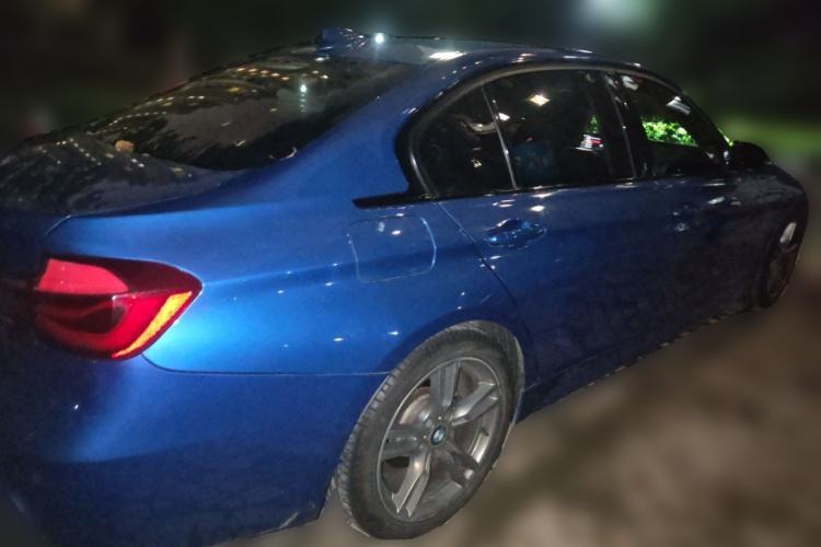 Used BMW 3 Series 2019 320Li M Sport Night Edition Rear Right 45 Deg