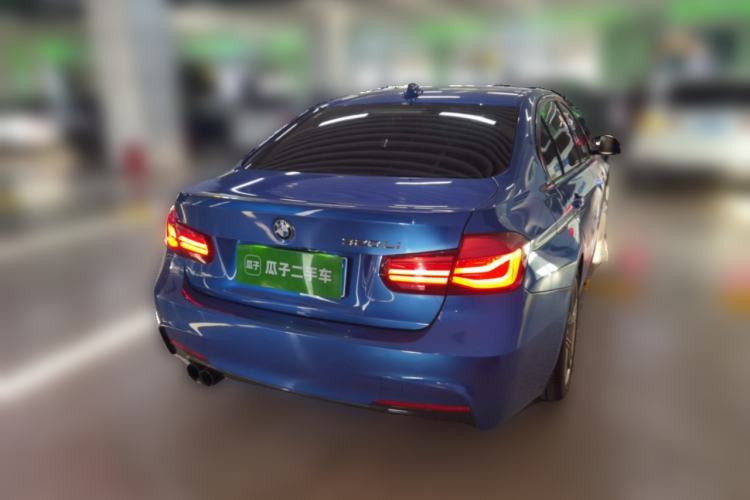 Used BMW 3 Series 2019 320Li M Sport Night Edition Rear Right 45 Deg