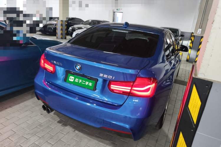 Used BMW 3 Series 2019 320i M Sport Package Rear Right 45 Deg