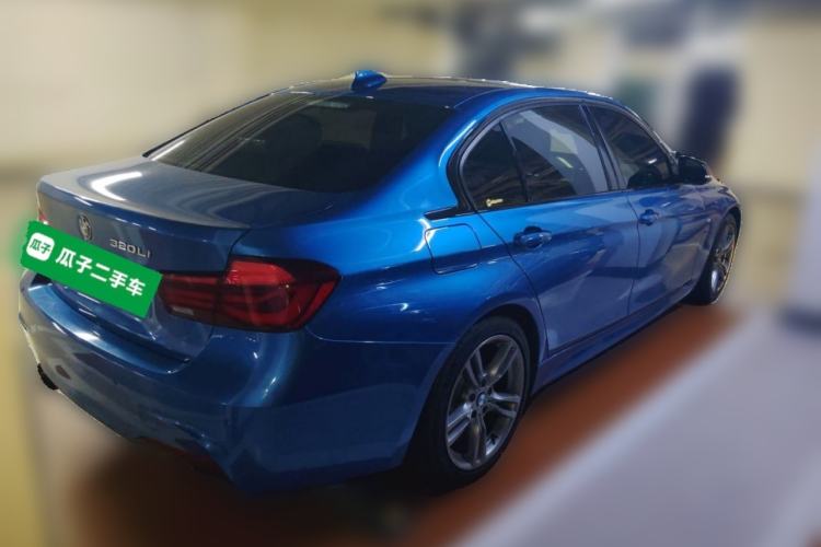 Used BMW 3 Series 2019 320Li M Sport Night Edition Rear Right 45 Deg