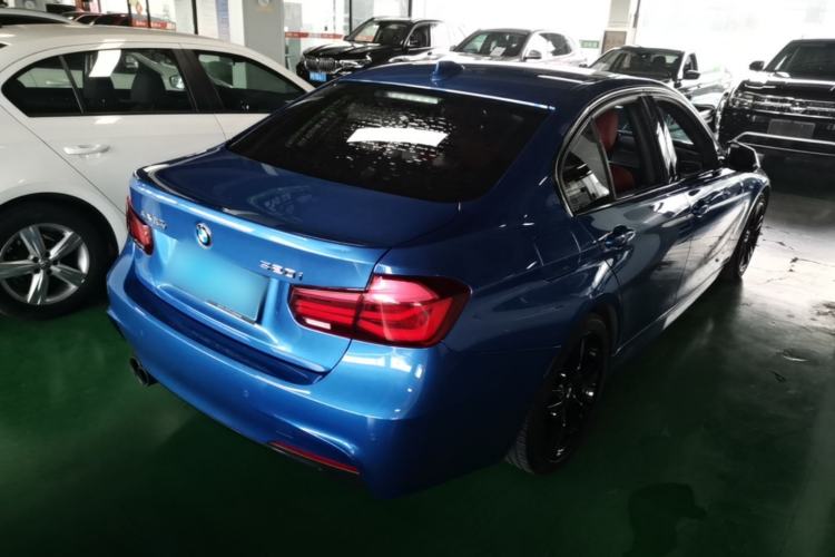 Used BMW 3 Series 2019 320i M Sport Night Edition Rear Right 45 Deg
