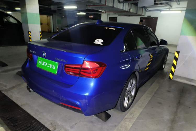 Used BMW 3 Series 2019 320Li M Sport Package Rear Right 45 Deg