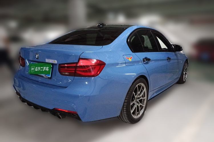 Used BMW 3 Series 2019 320i M Sport Night Edition Rear Right 45 Deg