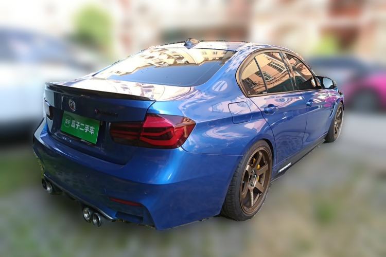 Used BMW 3 Series 2019 320i M Sport Night Edition Rear Right 45 Deg