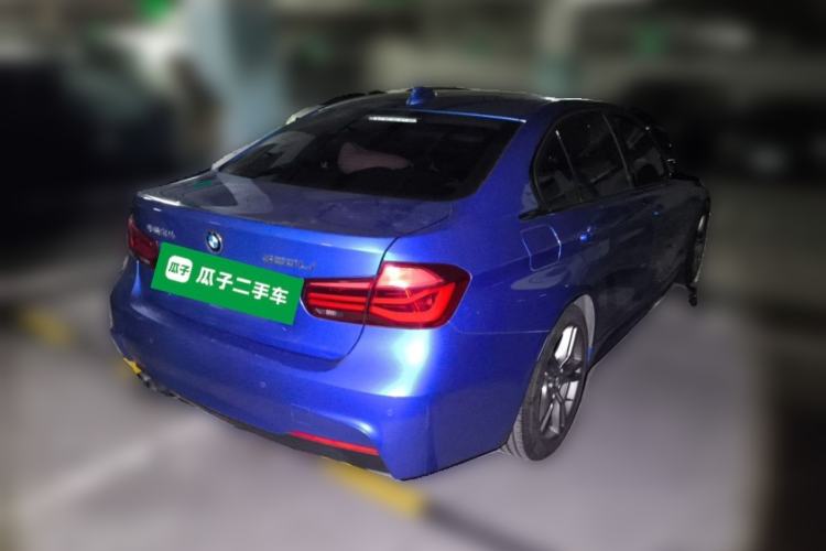 Used BMW 3 Series 2019 320Li M Sport Night Edition Rear Right 45 Deg