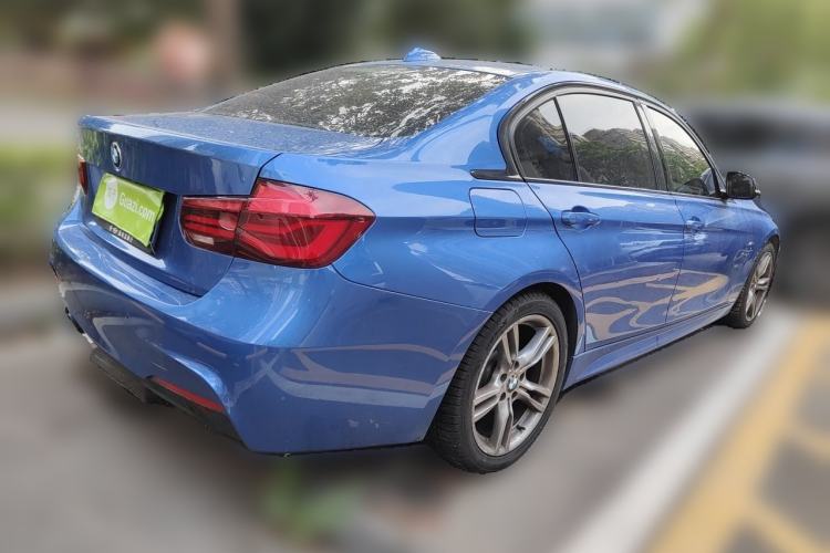Used BMW 3 Series 2019 320Li M Sport Night Edition Rear Right 45 Deg