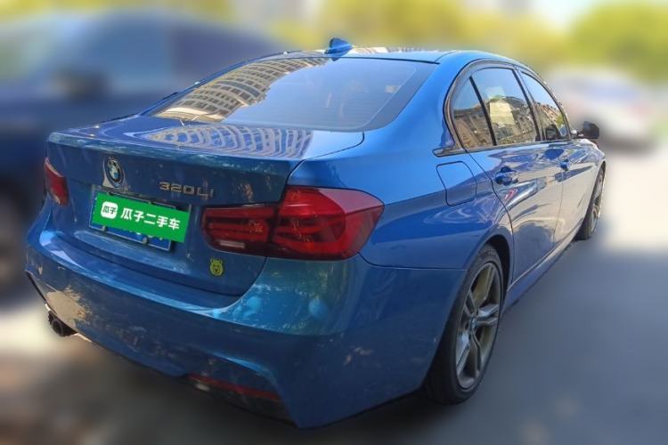 Used BMW 3 Series 2019 320Li M Sport Night Edition Rear Right 45 Deg