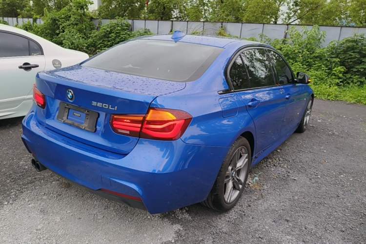 Used BMW 3 Series 2019 320Li M Sport Night Edition Rear Right 45 Deg