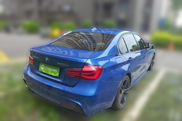Used BMW 3 Series 2019 320Li M Sport Night Edition Rear Right 45 Deg