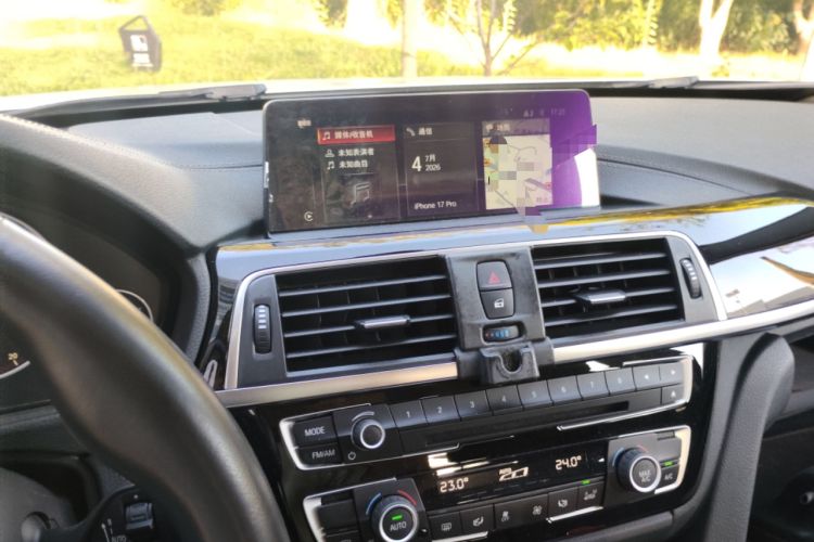 Used BMW 3 Series 2019 320Li Fashion Model Audio And AC Panel