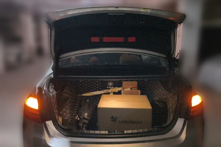 Used BMW 3 Series 2019 320Li Fashion Model Trunk