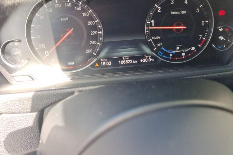 Used BMW 3 Series 2019 320Li M Sport Night Edition Odometer Close Up