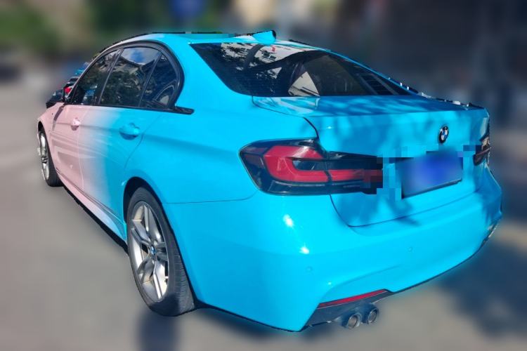 Used BMW 3 Series 2019 320Li M Sport Night Edition Rear Left 45 Deg