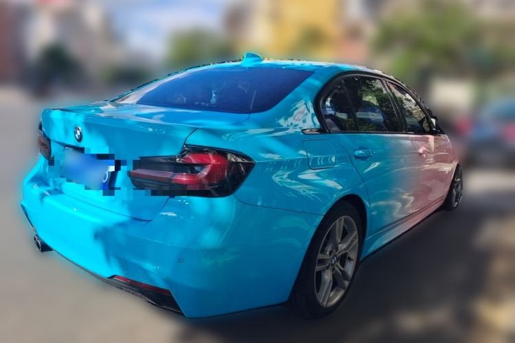 Used BMW 3 Series 2019 320Li M Sport Night Edition Rear Right 45 Deg