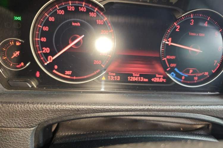 Used BMW 3 Series 2019 320Li M Sport Night Edition Odometer Close Up