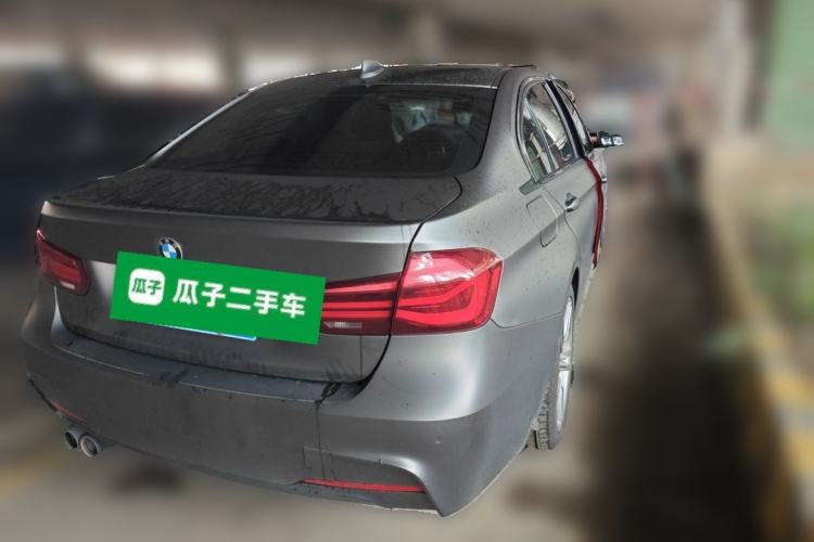 Used BMW 3 Series 2019 320Li M Sport Night Edition Rear Right 45 Deg