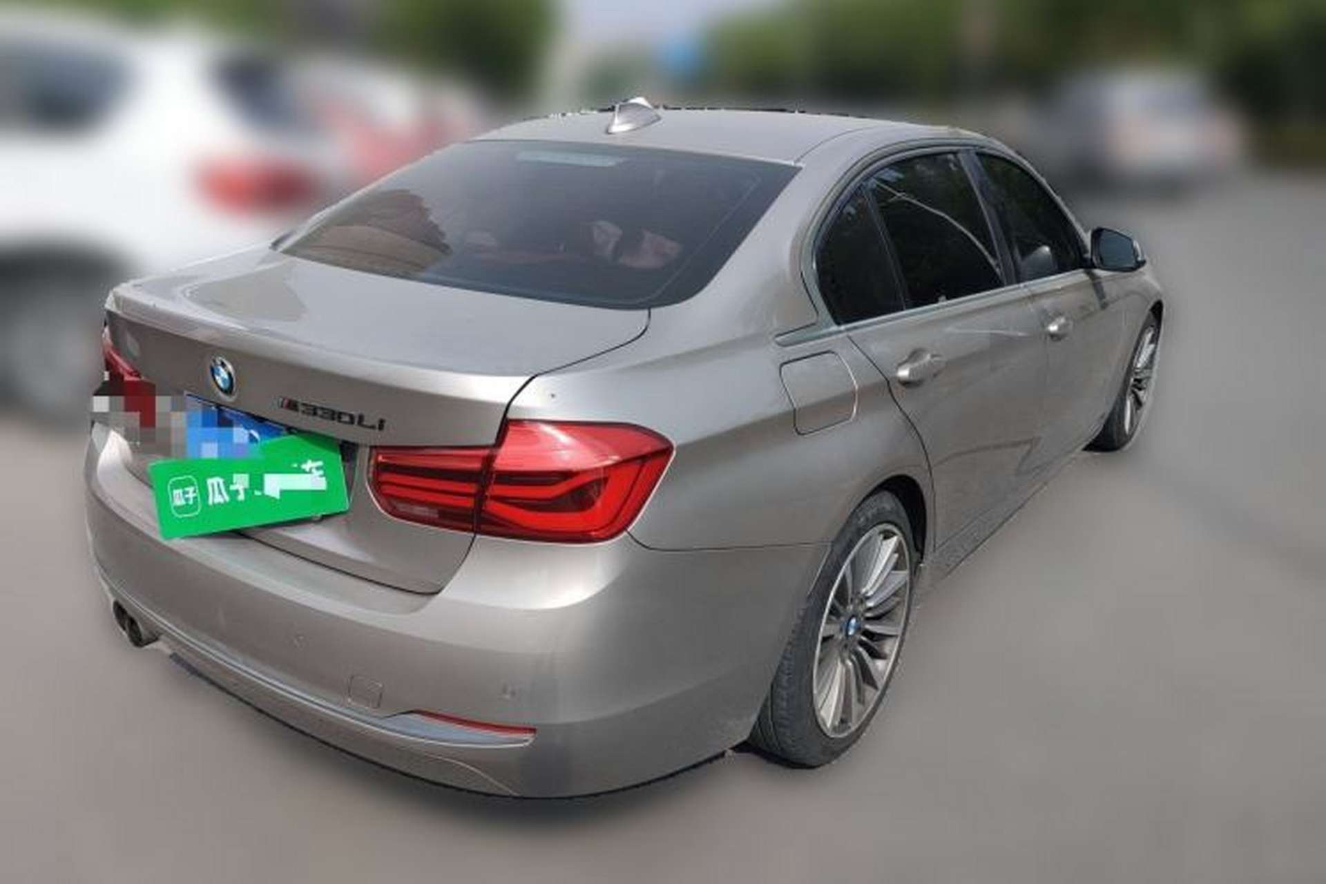 Used BMW 3 Series 2019 320Li Fashion Model Rear Right 45 Deg