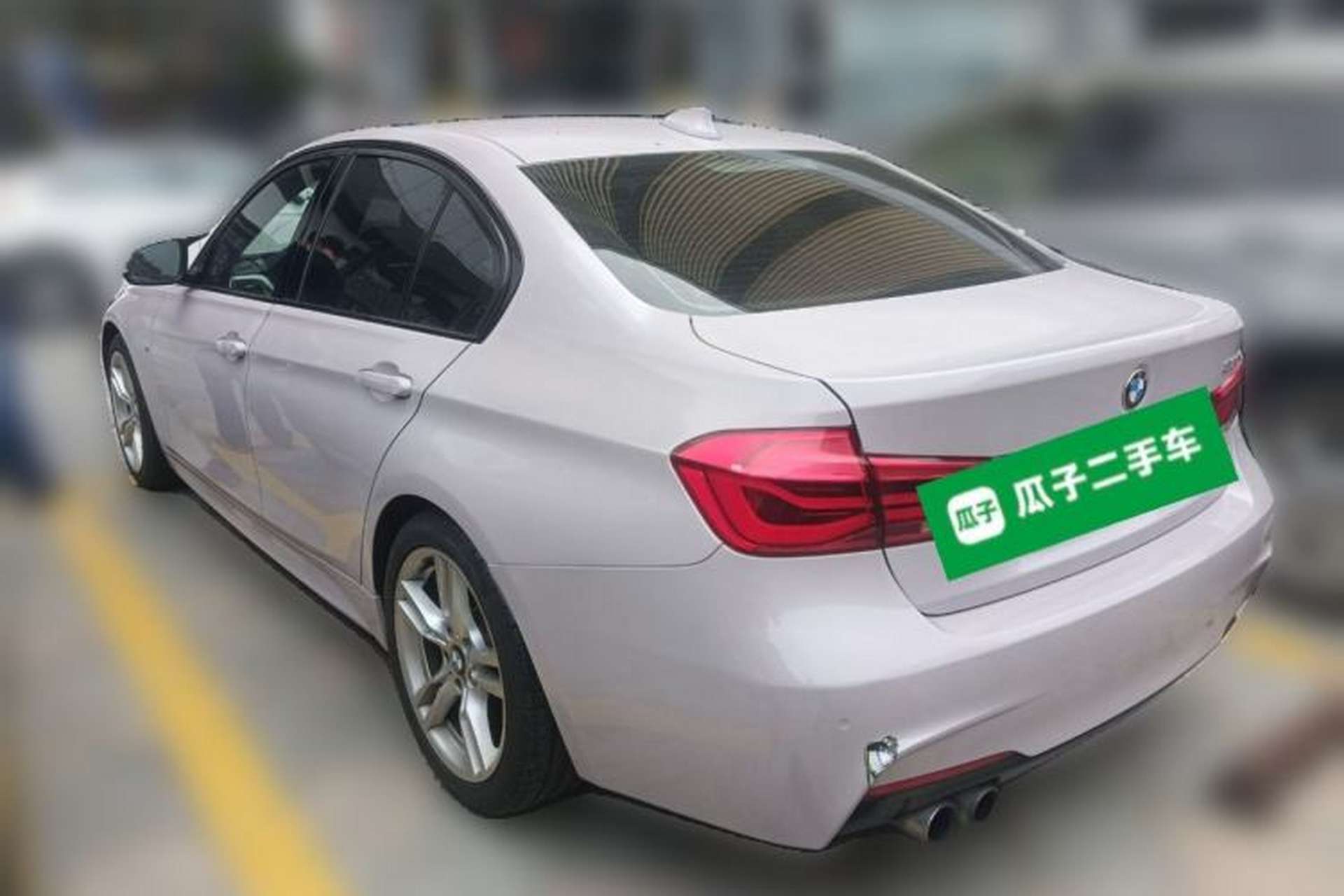 Used BMW 3 Series 2019 320i M Sport Package Rear Left 45 Deg