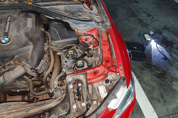 Used BMW 3 Series 2019 320Li Fashion Model Engine Bay Left