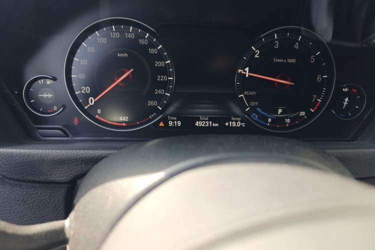 Used BMW 3 Series 2019 320Li M Sport Night Edition Odometer Close Up