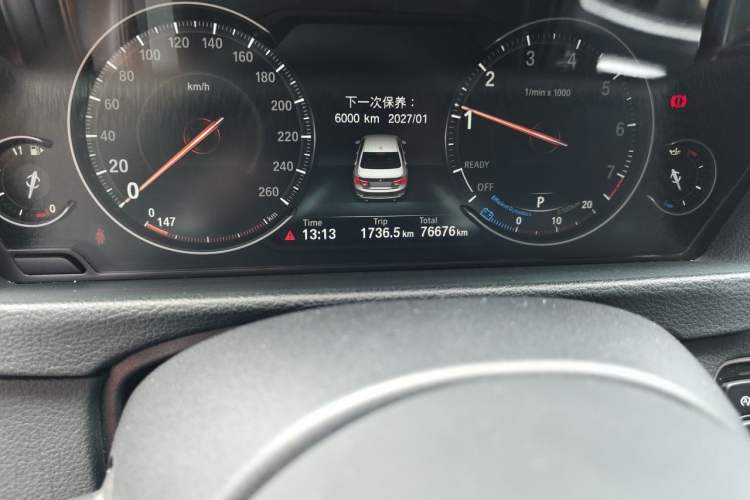 Used BMW 3 Series 2019 320Li M Luxury Package Odometer Close Up