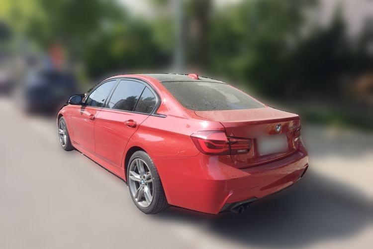 Used BMW 3 Series 2019 320Li M Sport Night Edition Rear Left 45 Deg