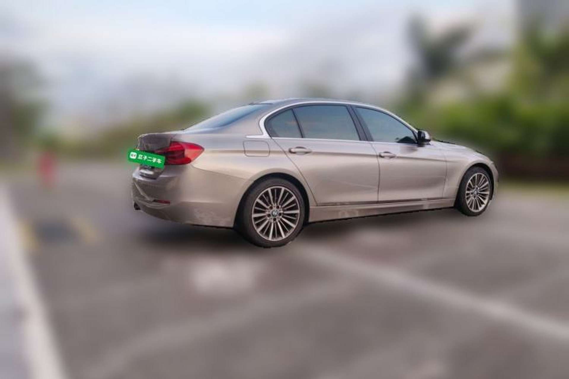 Used BMW 3 Series 2019 320Li Fashion Model Rear Right 45 Deg