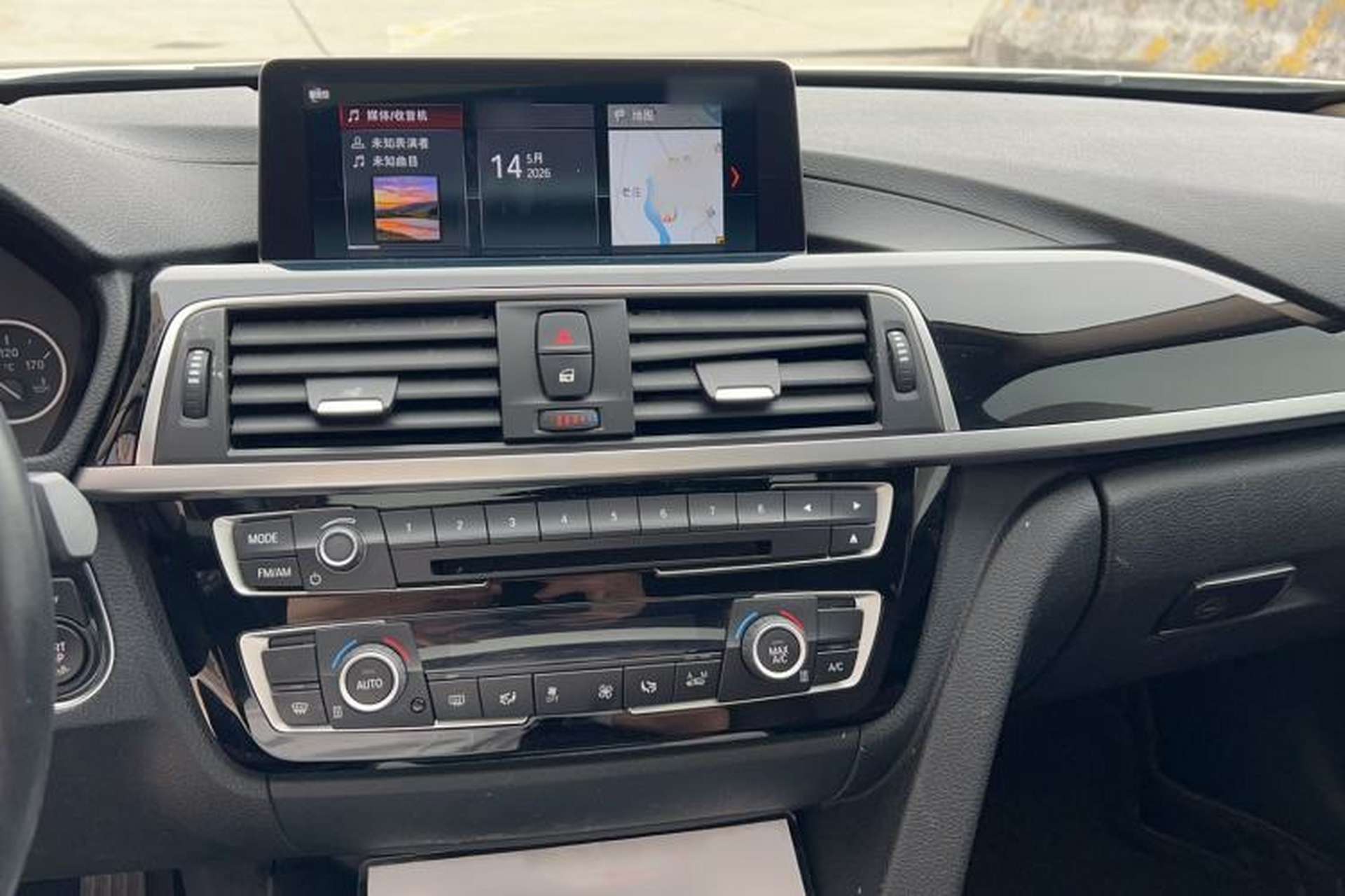 Used BMW 3 Series 2019 320Li Fashion Model Audio And AC Panel