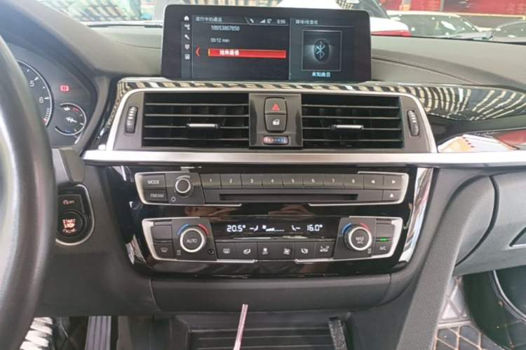 Used BMW 3 Series 2019 320Li Fashion Model Audio And AC Panel