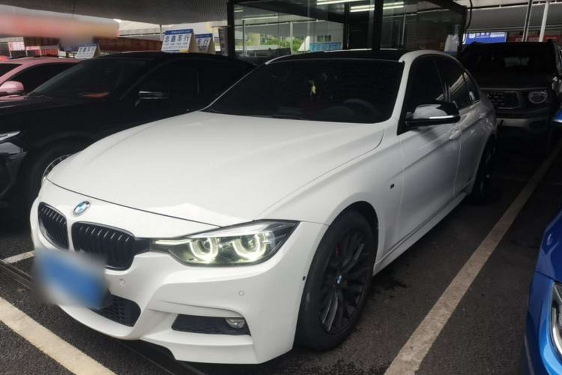 Used BMW 3 Series 2019 320i M Sport Night Edition Front Left 45 Deg