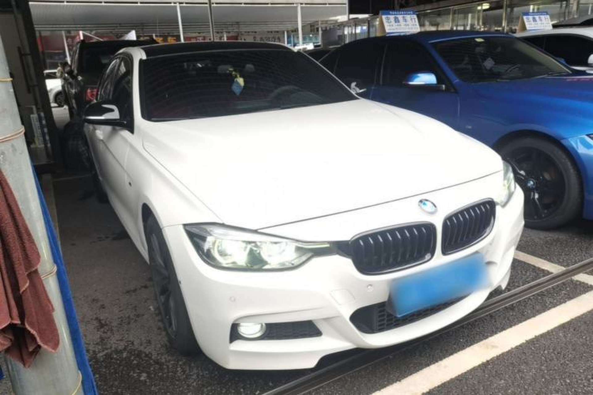 Used BMW 3 Series 2019 320i M Sport Night Edition Front Right 45 Deg