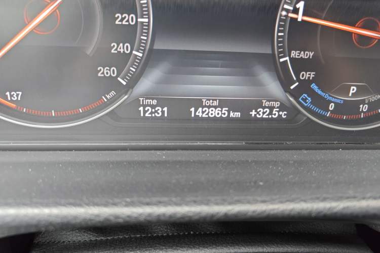 Used BMW 3 Series 2019 320Li M Sport Night Edition Odometer Close Up