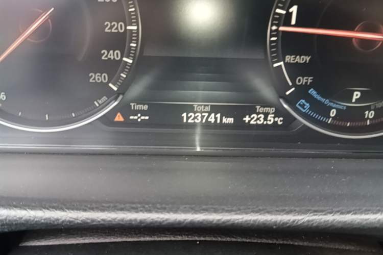 Used BMW 3 Series 2019 320Li M Sport Package Odometer Close Up