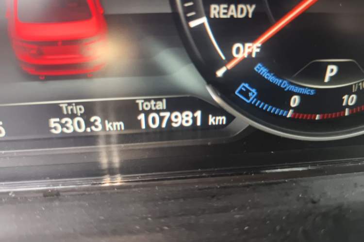 Used BMW 3 Series 2019 320Li M Sport Night Edition Odometer Close Up