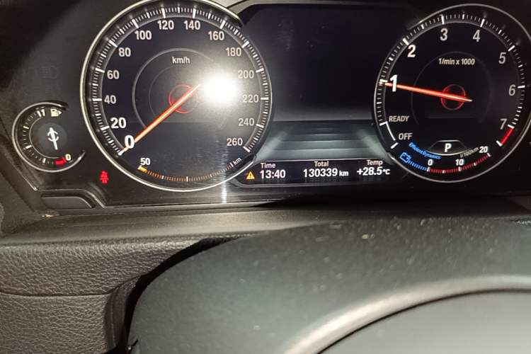 Used BMW 3 Series 2019 320Li M Sport Night Edition Odometer Close Up