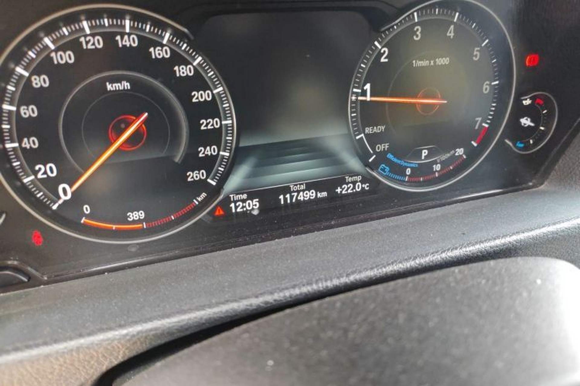 Used BMW 3 Series 2019 320Li M Luxury Package Odometer Close Up